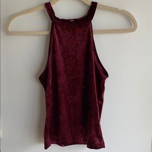 Velvet tank